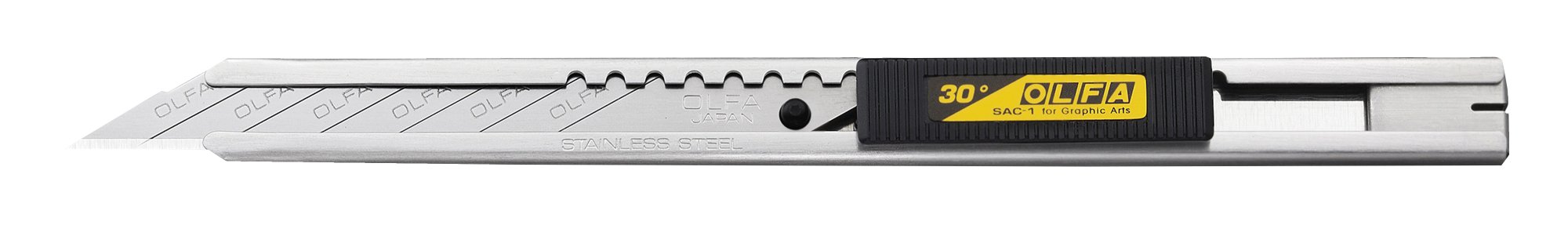 CUTTER SAC-1 INOX CON CURSORE 9 mm