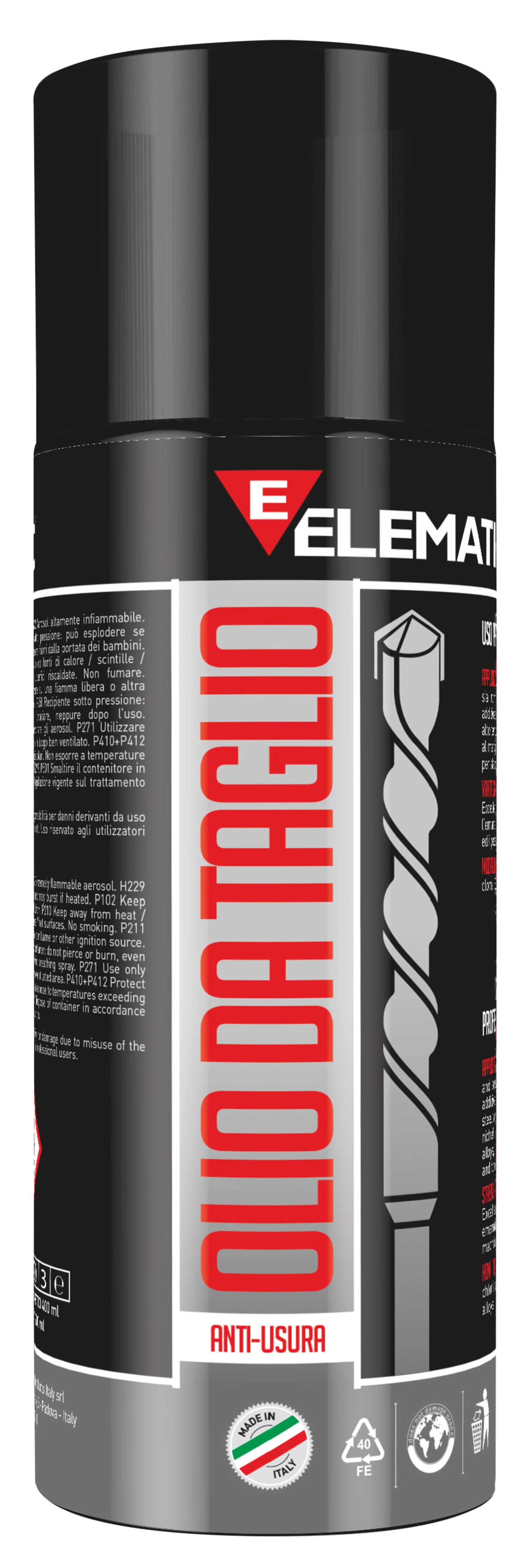 SPRAY OLIO DA TAGLIO LUBRIFICANTE