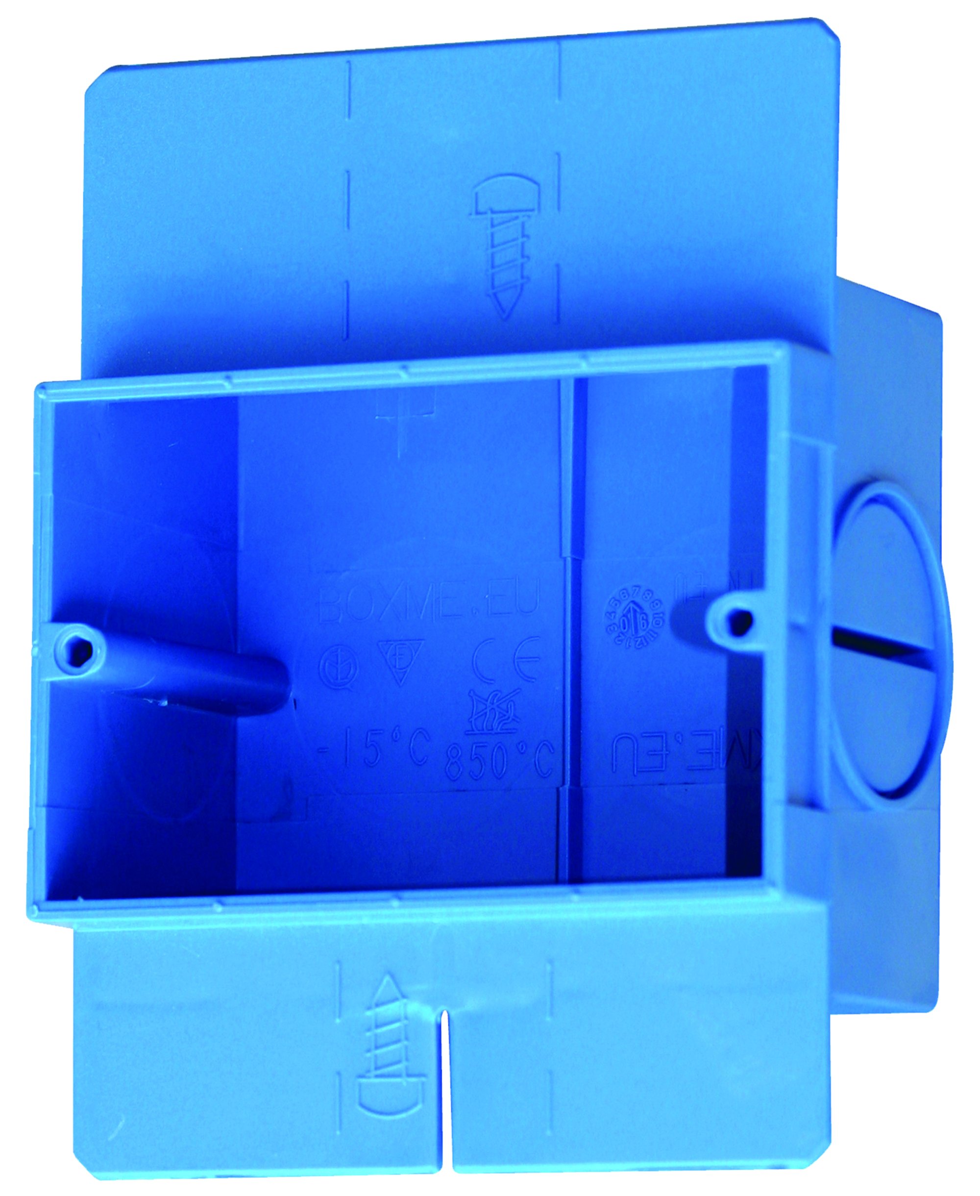 Scatola di derivazione per canale installazione a parete (0)