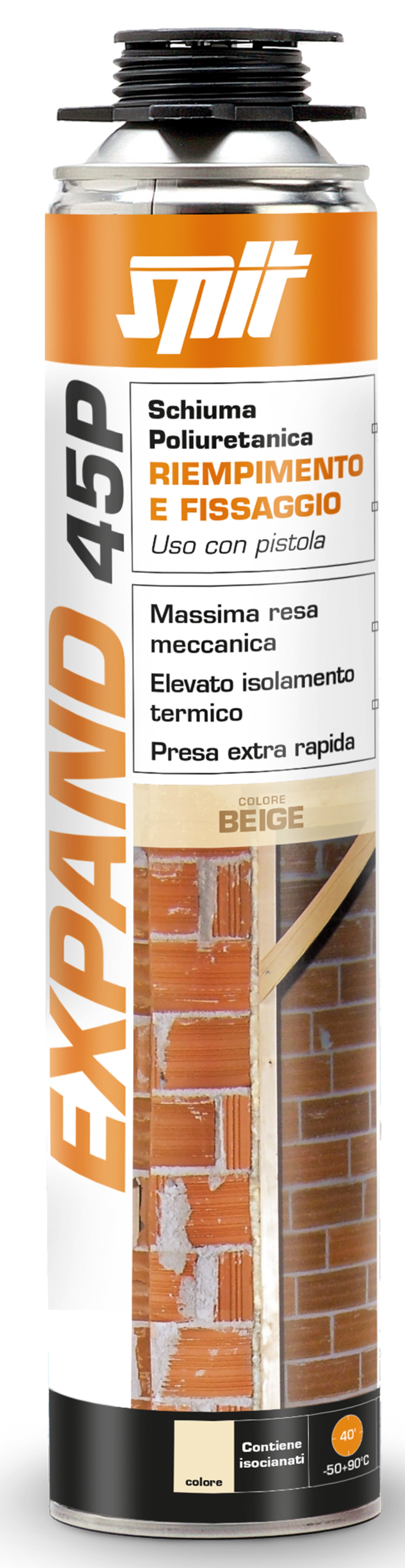 SCHIUMA POLIURETANICA 45M/P PER PISTOLA