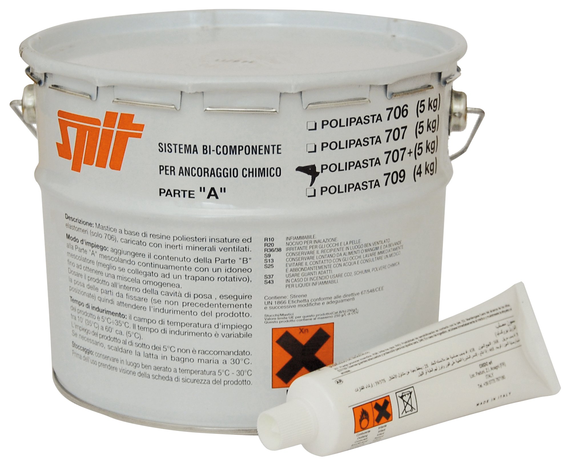 POLIPASTA MALTA BI-COMPONENTE 707+ 5KG